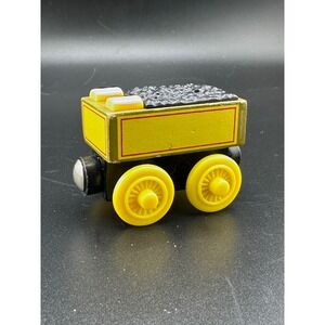 2003 Learning Curve Thomas Wooden Railway Molly's Tender Yellow Coal Vtg Train